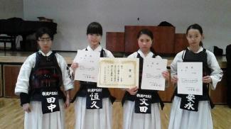 中体連中野区春季剣道大会は準優勝でした！