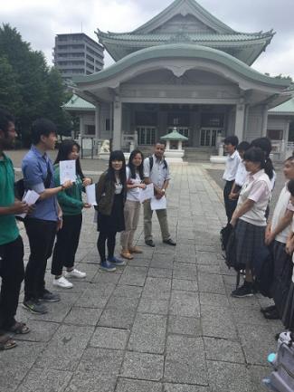 9年(中学3年生)浅草英語研修を行いました