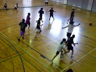 バスケット部と剣道部は本校にて練習試合を実施！