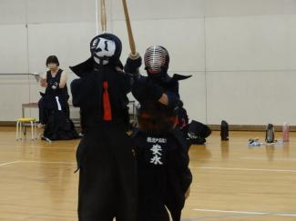 剣道部は練習試合を実施しました