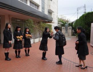 高校入学式を行いました。