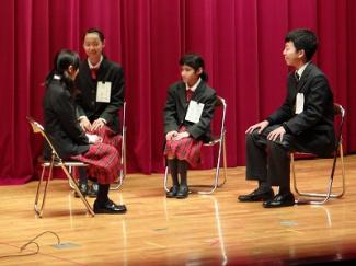 高校３年生を送る会を行いました。