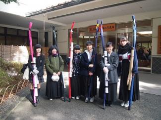 弓道部が東京都弓道連盟第三地区の第２９回中学高校弓道大会に出場しました