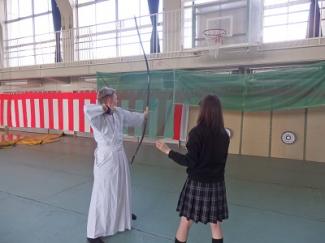 ドイツ学生弓道体験