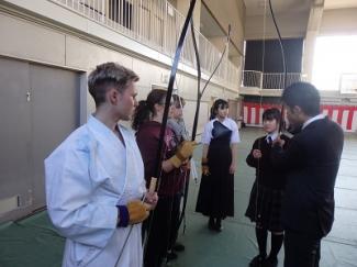 ドイツ学生弓道体験