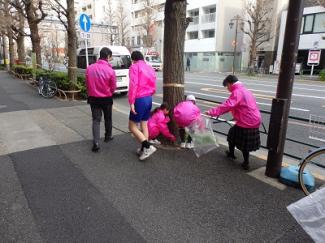 今年度最後の清掃ボランティアを行いました！