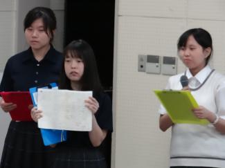 第１回高等学校学校説明会が開催されました。