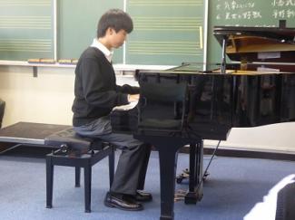 高２音楽コース　ピアノコンサート