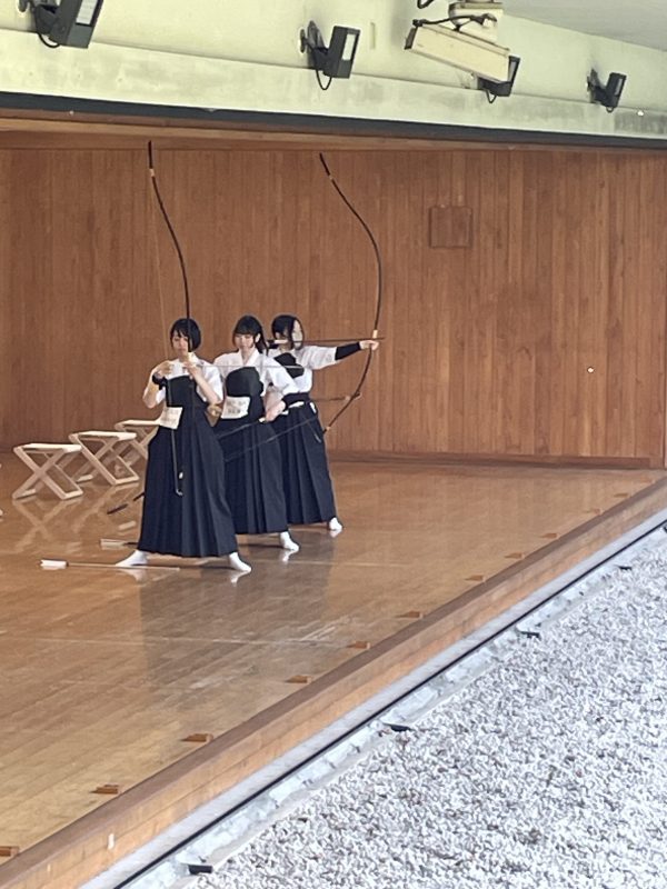 【高校】弓道部女子が関東大会東京都予選に出場しました！