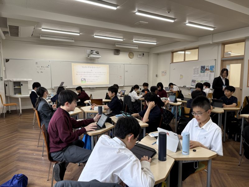 中学1年でNTBCを学ぶ時間！