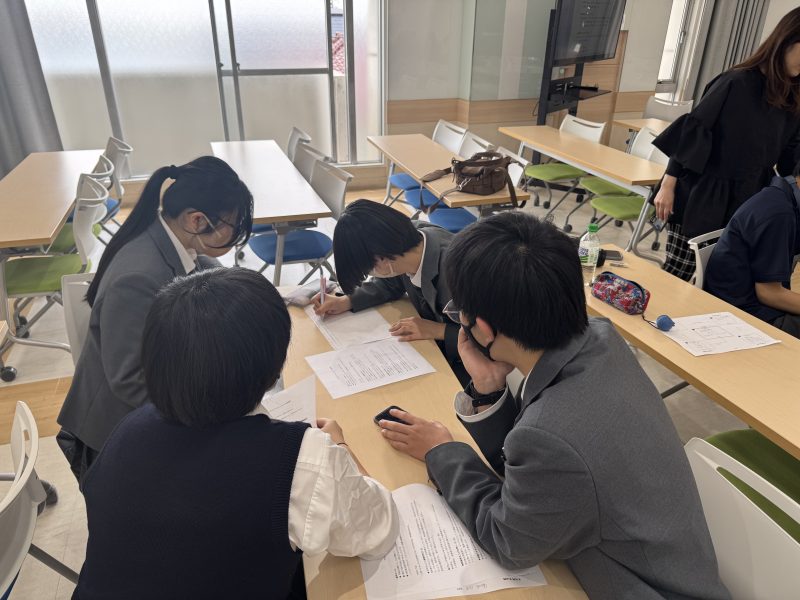 【探究進学コース】プロジェクトワークショップを行いました！